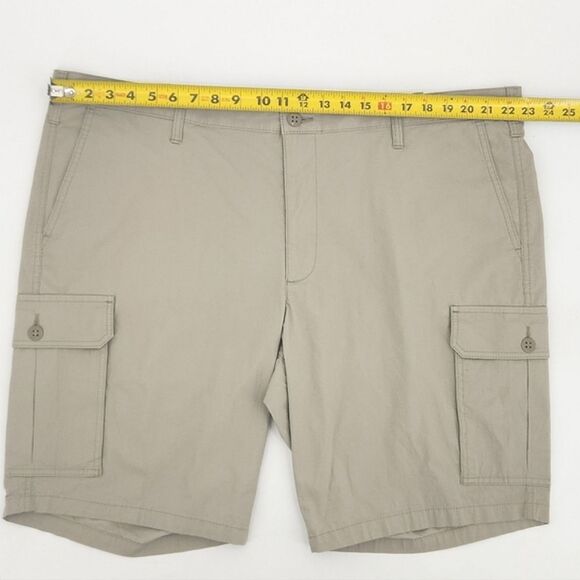 Dockers Cargo Shorts Mens Size Waist 44 Khaki Gorpcore Dadcore Hiking Outdoors - Picture 4 of 7